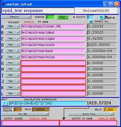 EPID response calculations
